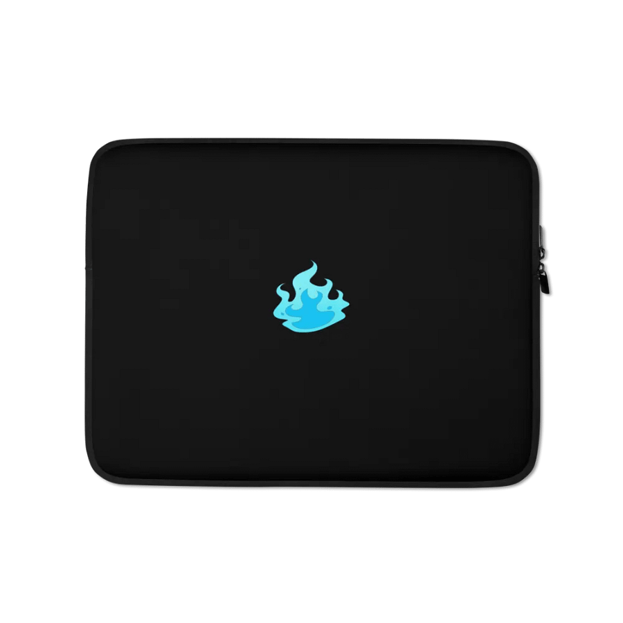 Blue Fire Laptop Case product image (1)