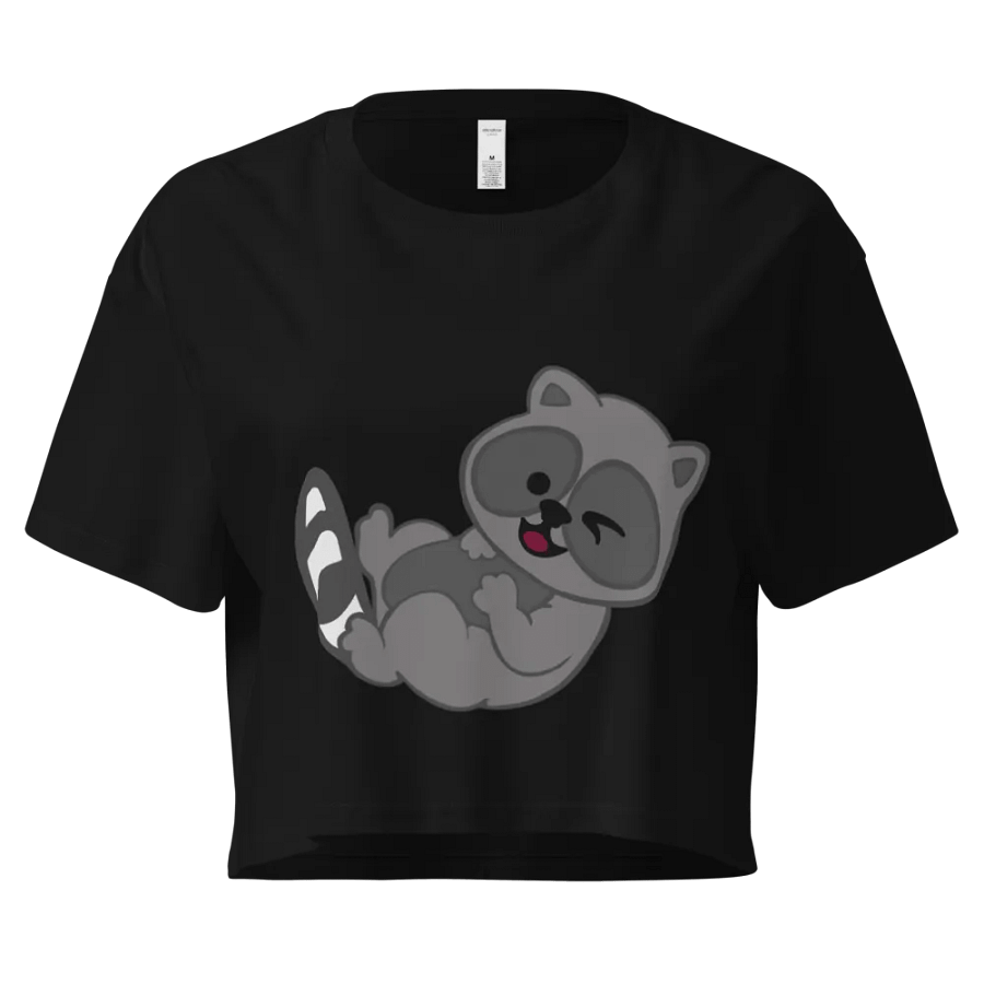foreheadkisses4thehomies raccoon crop top product image (1)