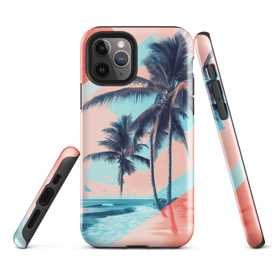 Tropical Palm Trees - Tough Phone Case product image (1)