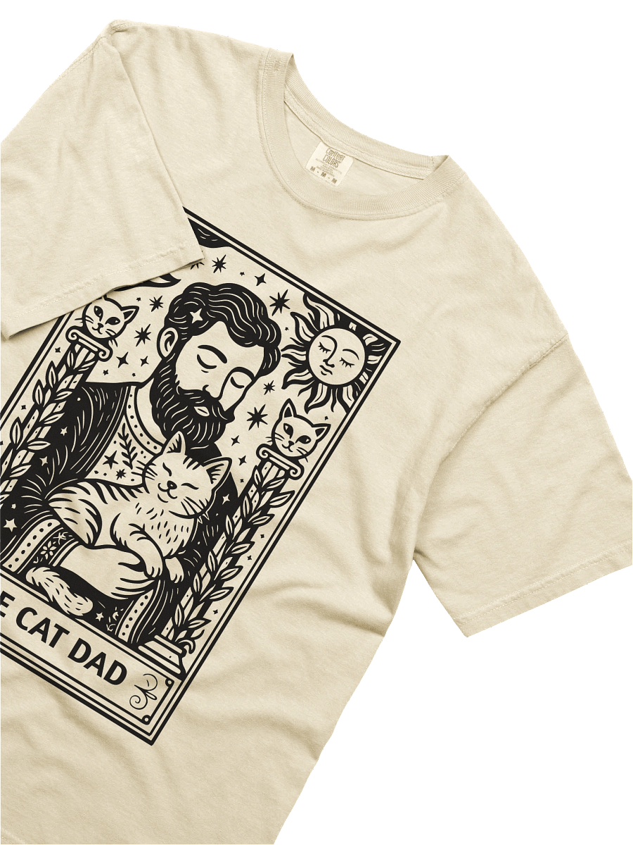 🪄 “The Cat Dad Tarot Tee [Black Print]” product image (48)