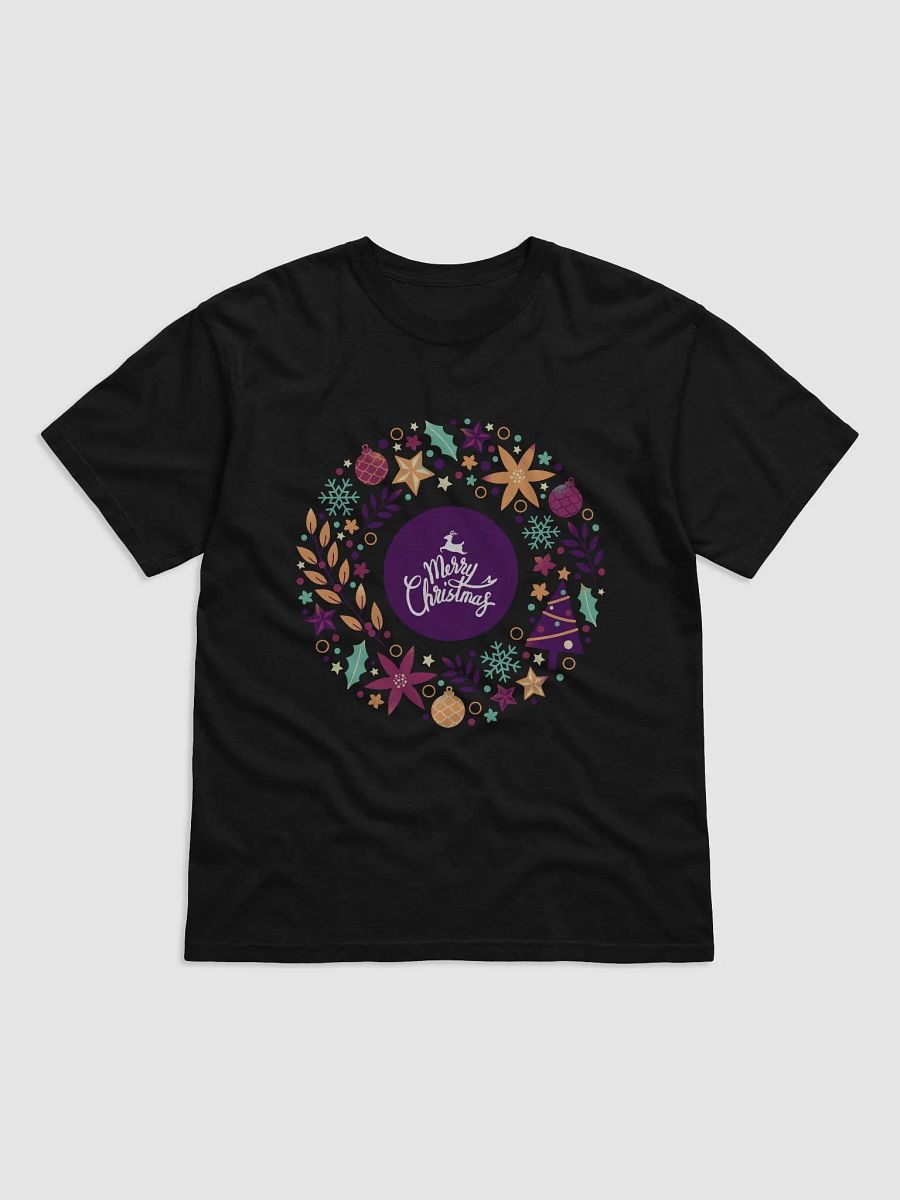 Merry Christmas Wreath T-Shirt product image (1)