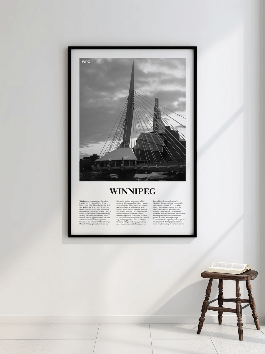 Winnipeg 01 Newspaper Poster product image (4)