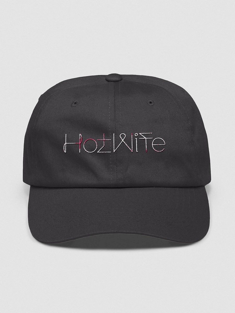 Hotwife Lines embordered low profile hat product image (1)