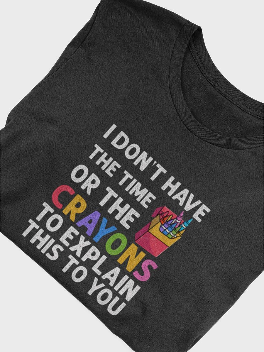 Crayons T-shirt product image (46)