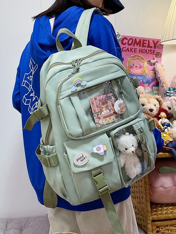 Large-capacity Schoolbag Female Korean Cartoon Backpack VIA Onlineshop product image (3)