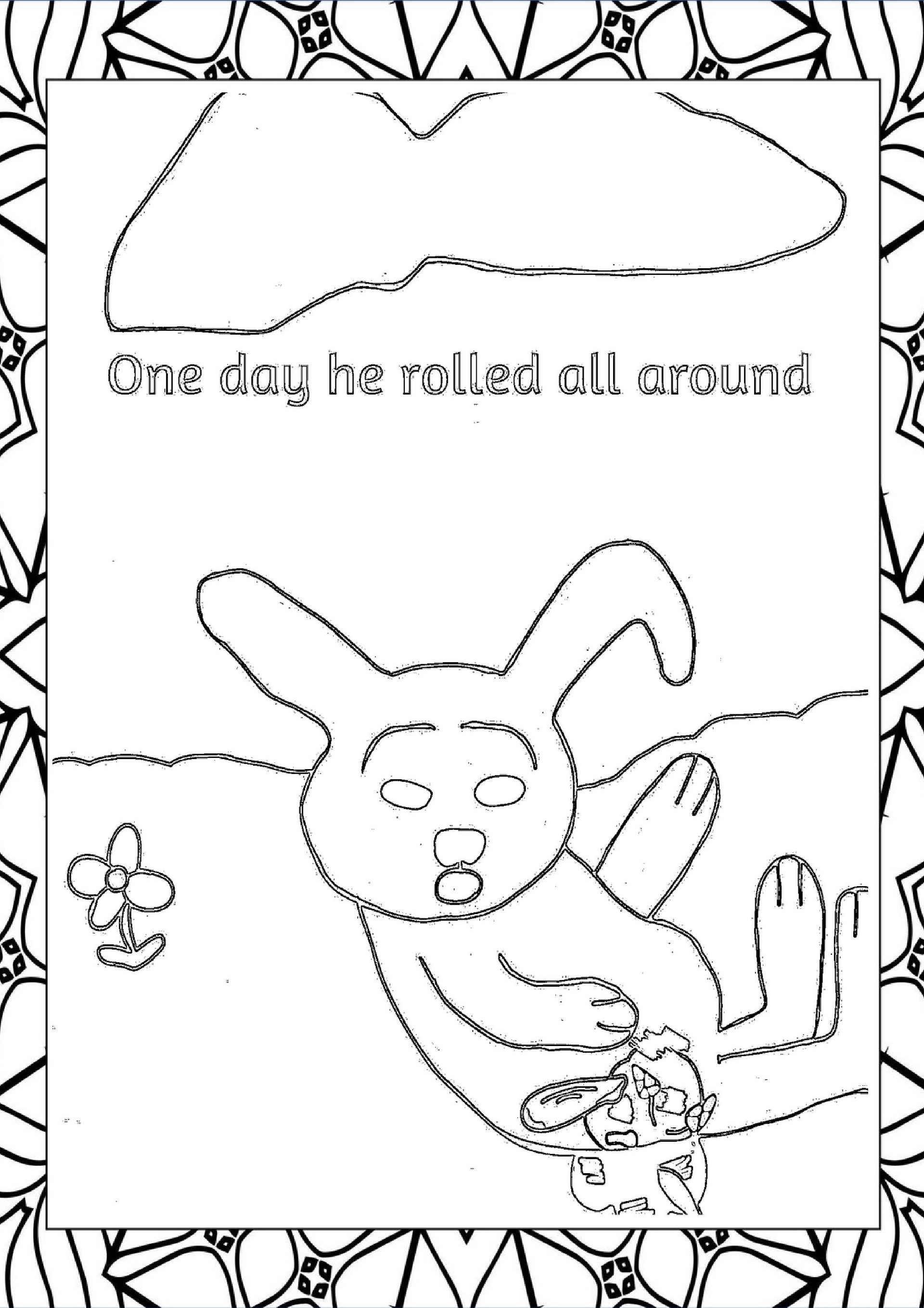 The Banana Bunny Bum Coloring Story for Kids product image (7)
