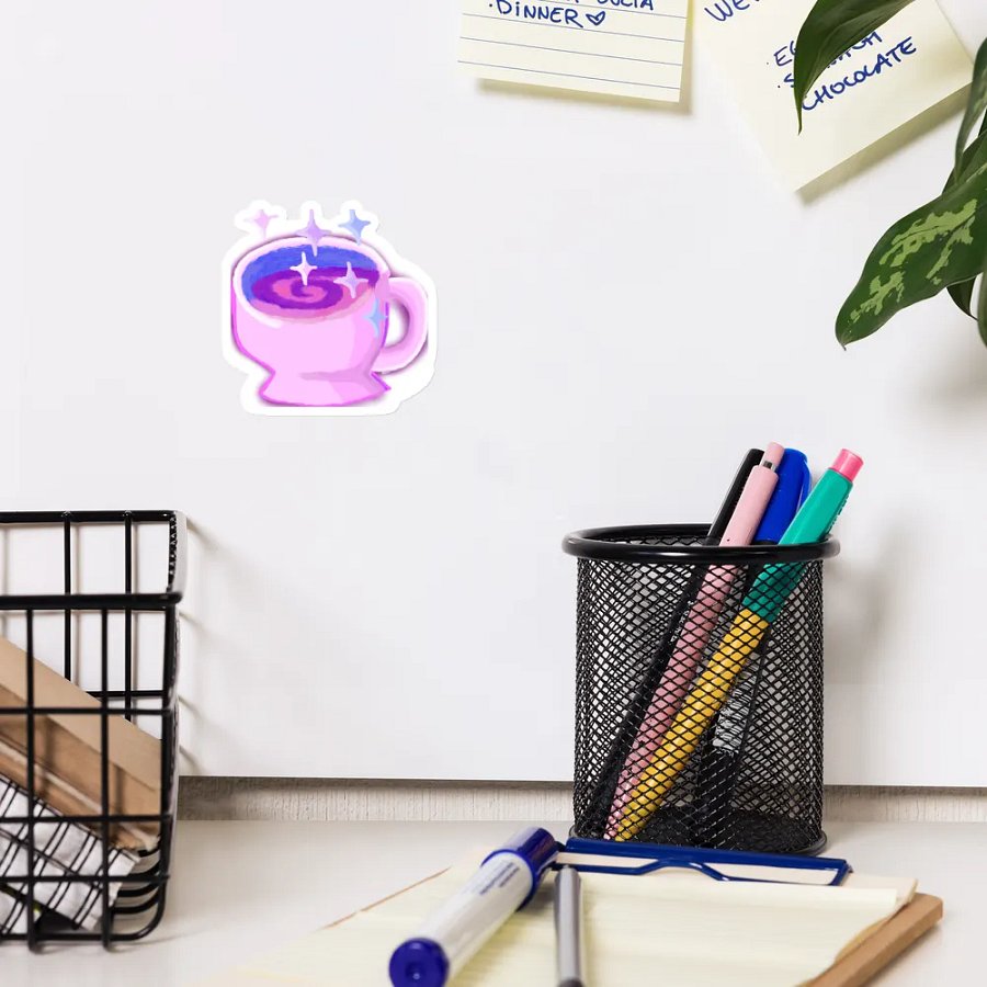 Magical Coffee Harbingerofbeth Magnet designed by Altogirl2019 product image (12)