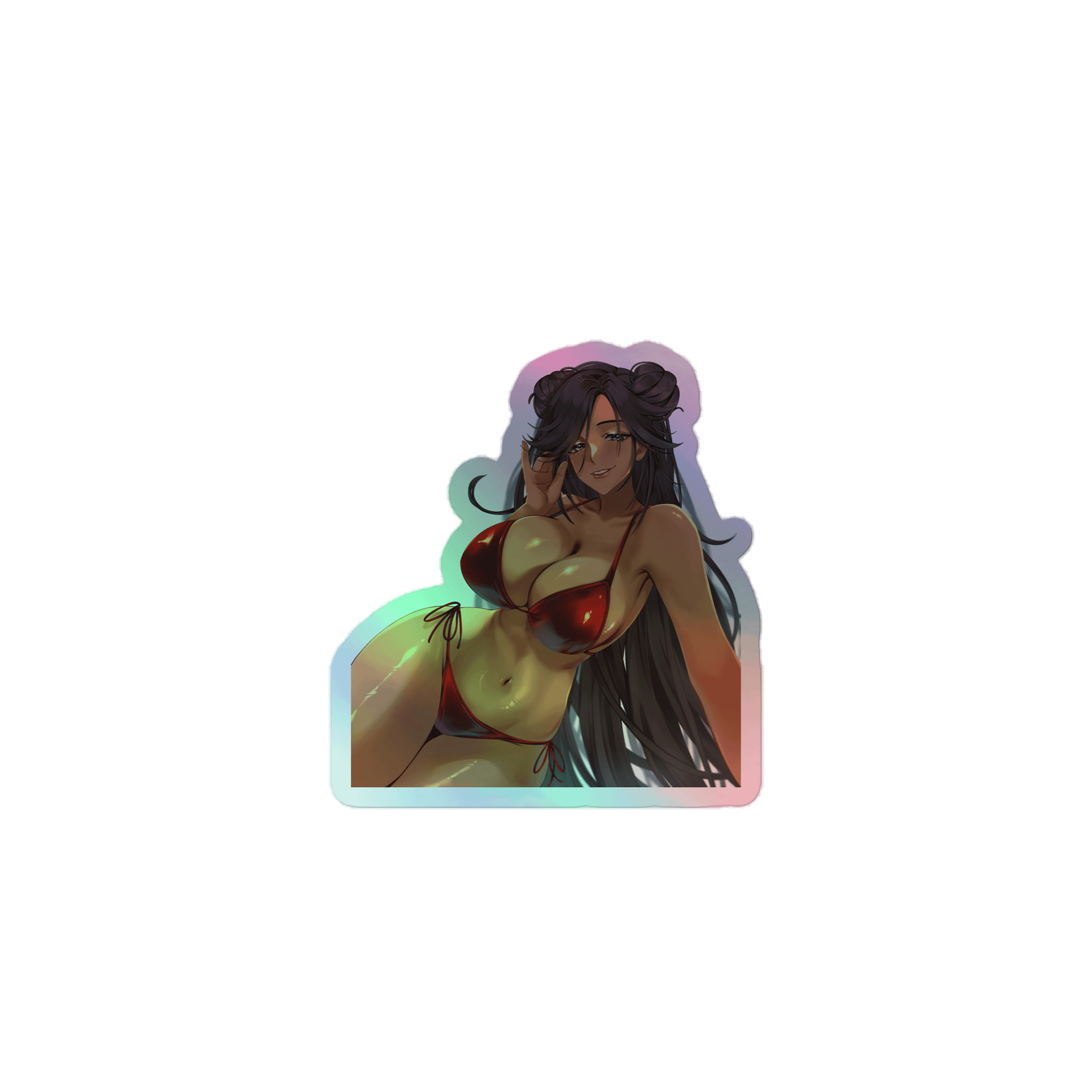 Sunkissed Serenity Holographic Sticker Sheet product image (1)