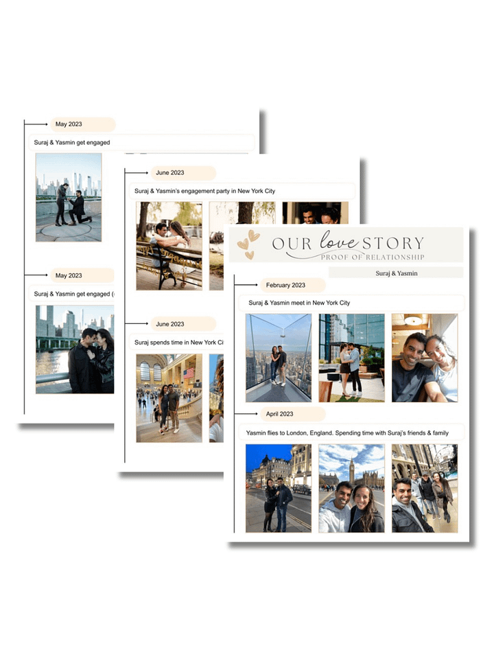 Proof of Relationship Template product image (1)