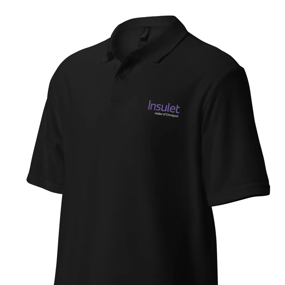 Insulet Unisex Pique Cotton Polo product image (2)