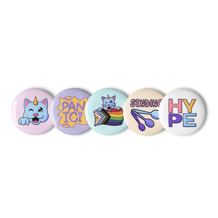 Trinacorn Emote Pin Set product image (2)