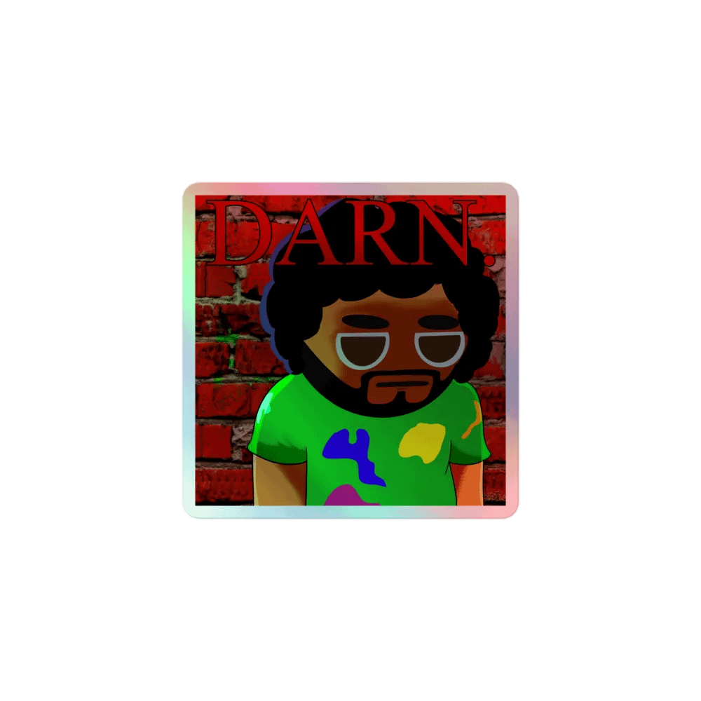 DARN. Holo Sticker product image (1)