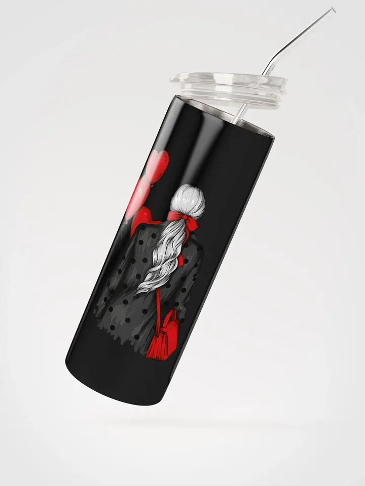 Valentine's Stainless Steel Tumbler: Sip Love & Sustainability! product image (2)