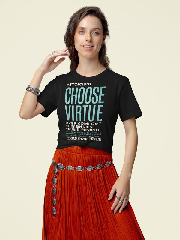 Choose Virtue STOIC Tshirt product image (3)