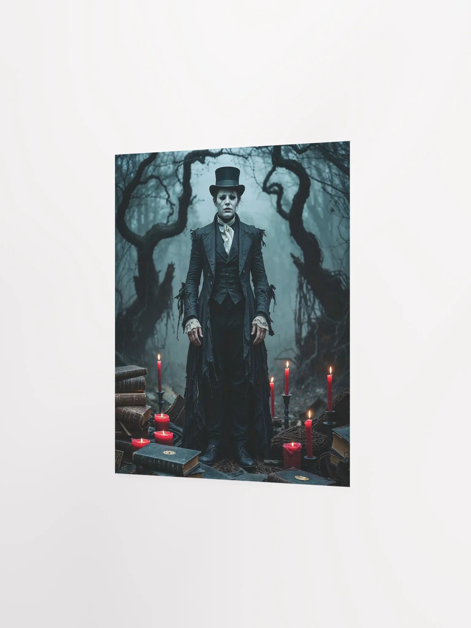 The Librarian of the Forgotten Grove Matte Poster product image (9)