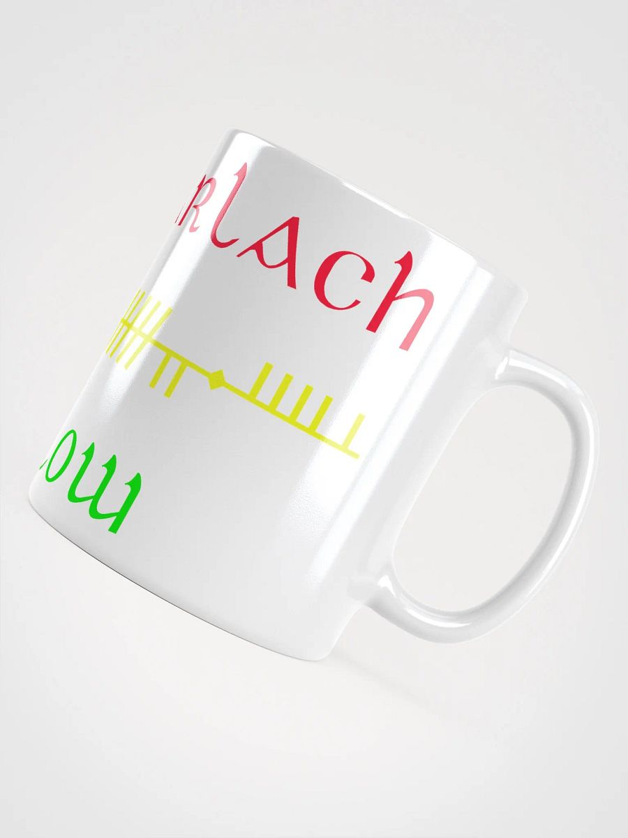 Carlow/Ceatharlach, Scholastic Style Ogham printed Mug product image (4)