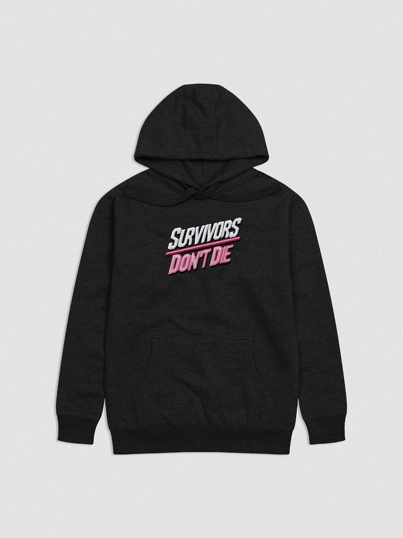 Survivors Don’t Die Embroidered Hoodie