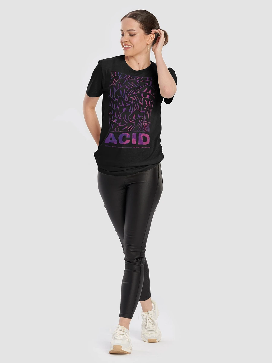 ACID Techno // House Tee Purple/Pink Print product image (58)