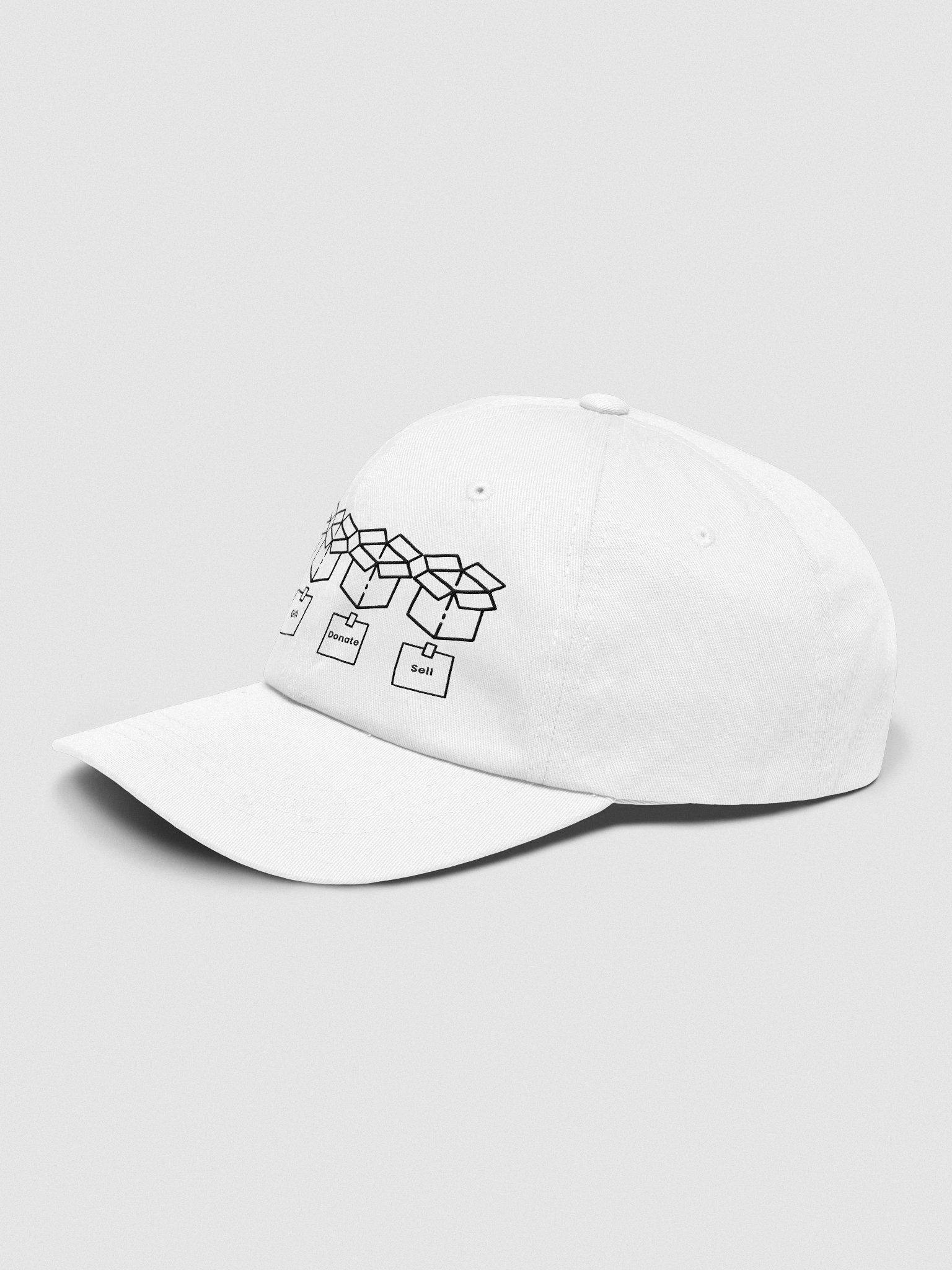 KGDS Minimalist Dad Hat – Keep, Gift, Donate, Sell product image (3)
