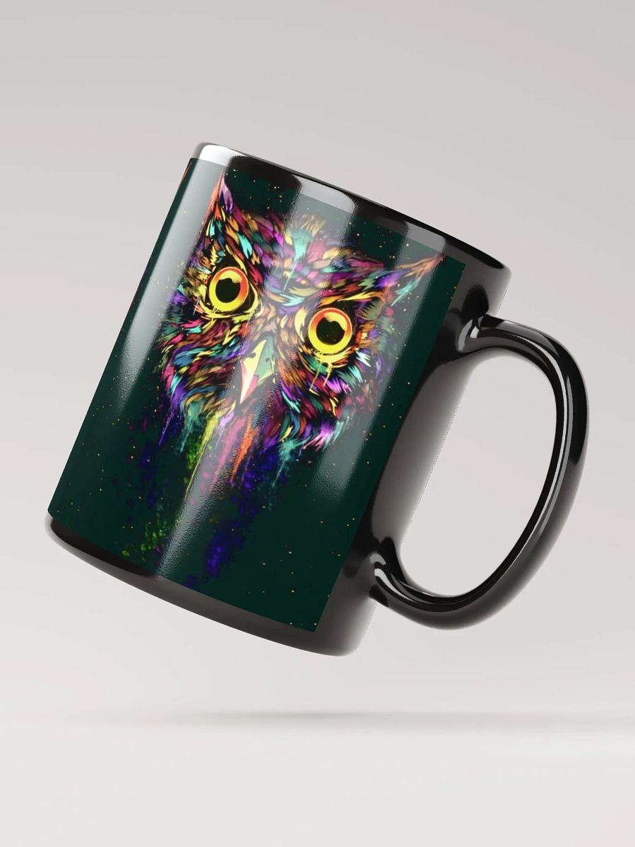 Drippy Owl Mug - Black product image (5)