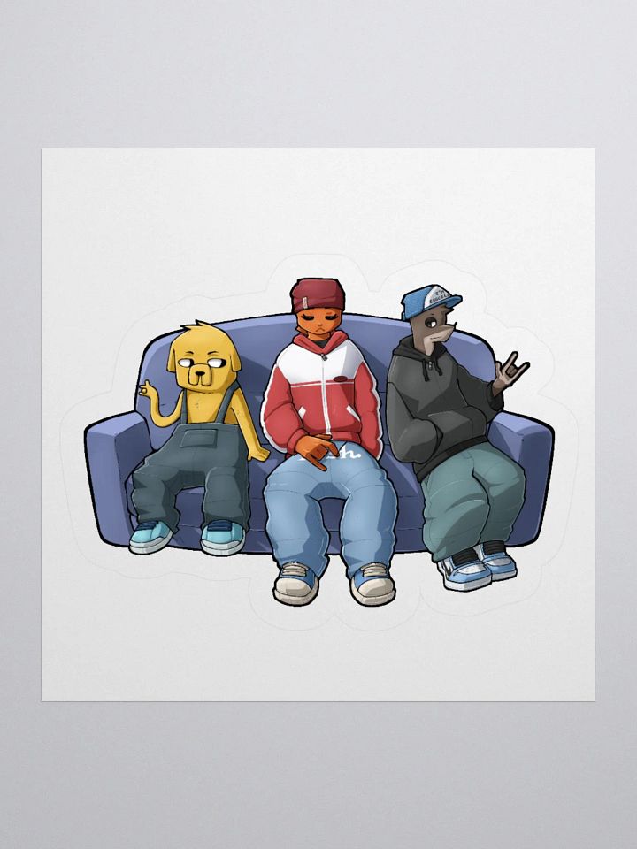 BIG 3 STICKER (sidekick) product image (2)