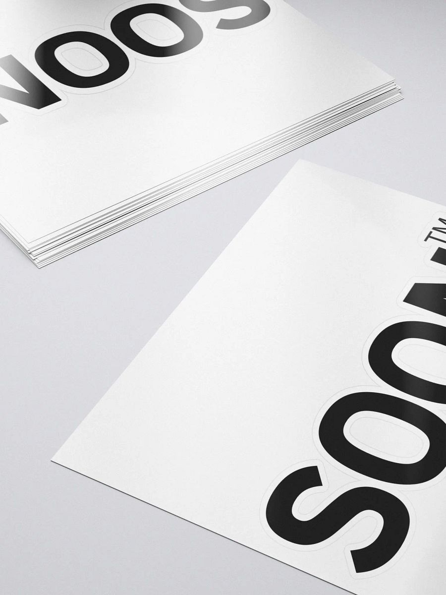 Soon TM Sticker product image (5)
