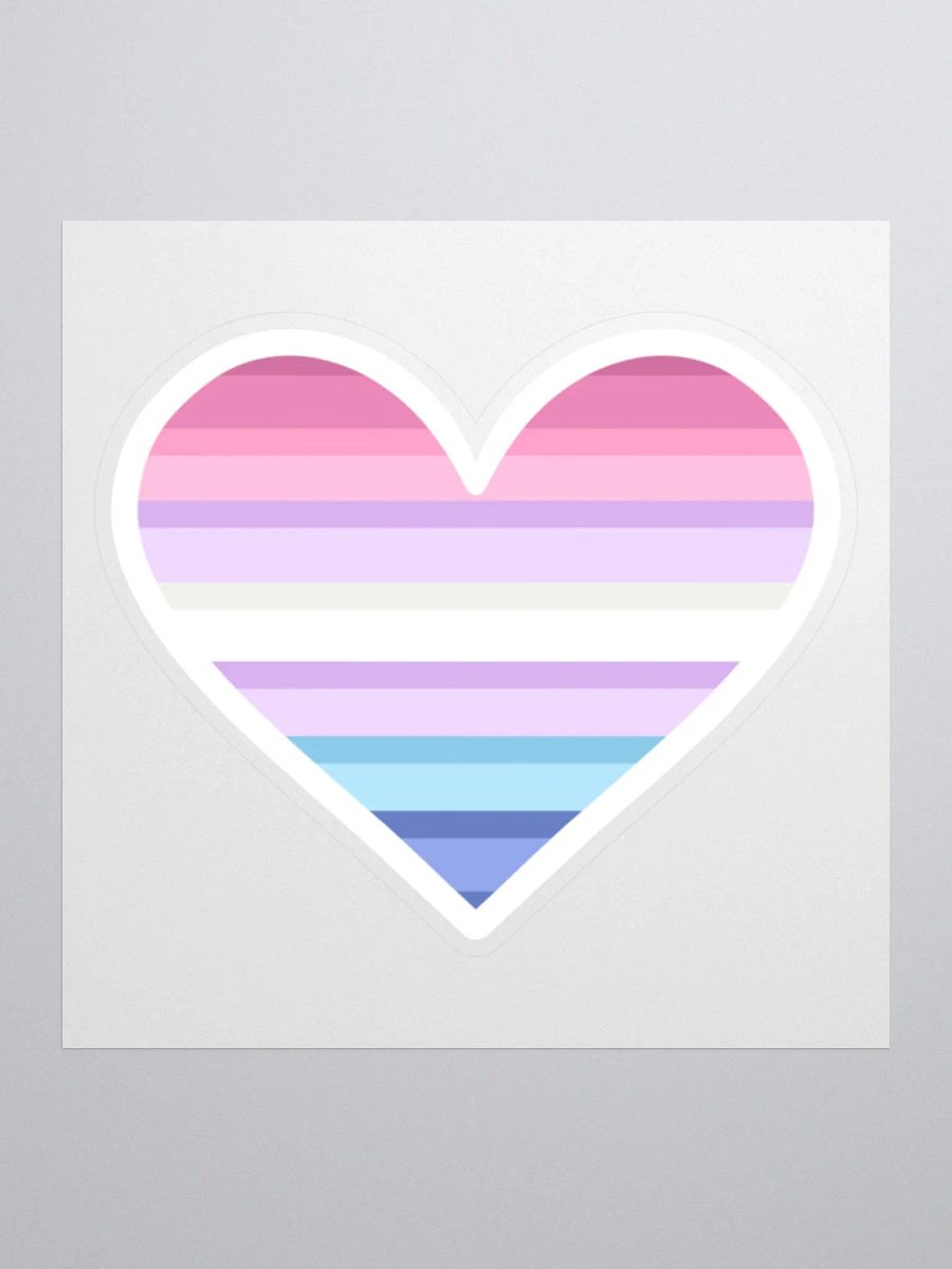 Bigender Pride Sticker product image (1)