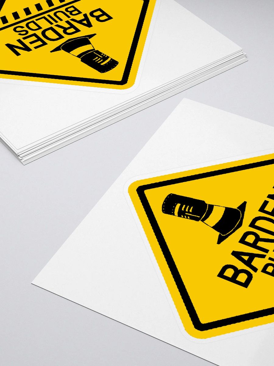 BARDEN BUILDS Logo Sticker product image (4)