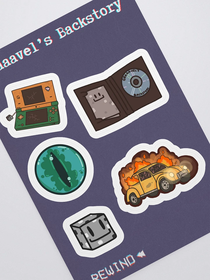Graaavel's Backstory Stickers product image (1)