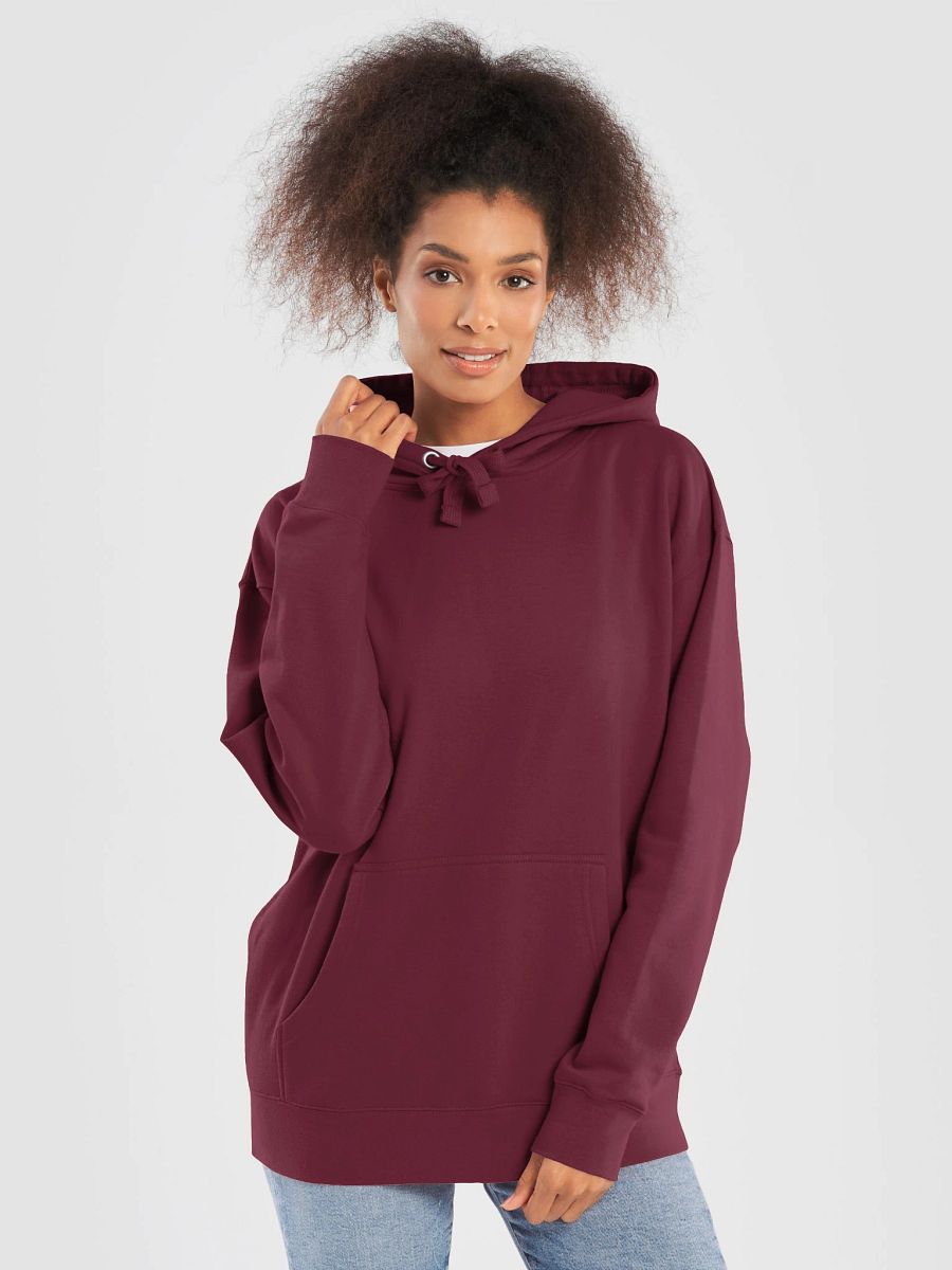 Plain Color Maroon Hoodie product image (1)