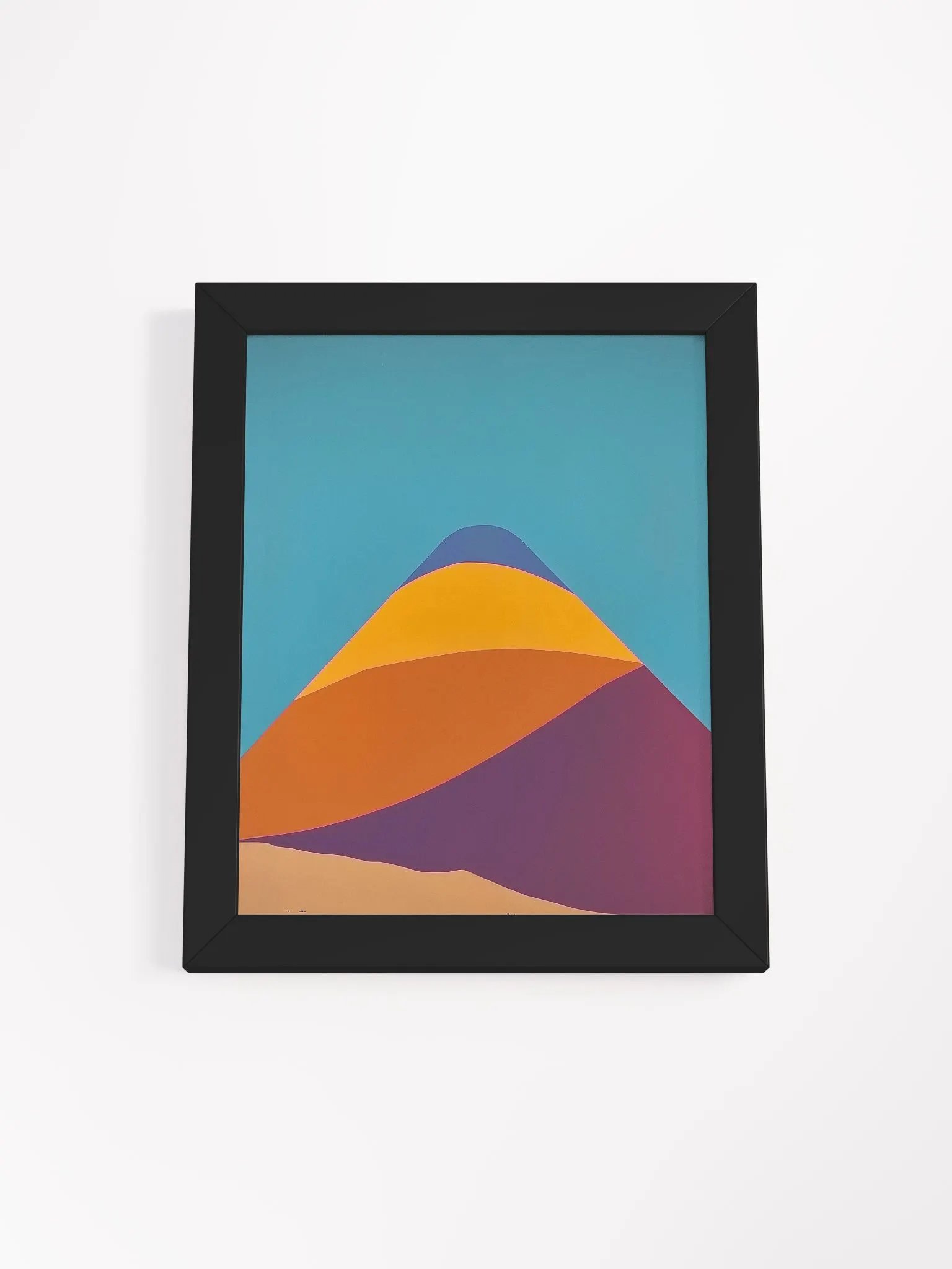 Framed Poster of a Colorful Silo product image (23)