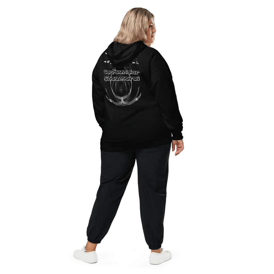 Midweight Hoodie - Co Founder Shaumarai - Embroidered - Black HApex Gear Black Logo product image (6)