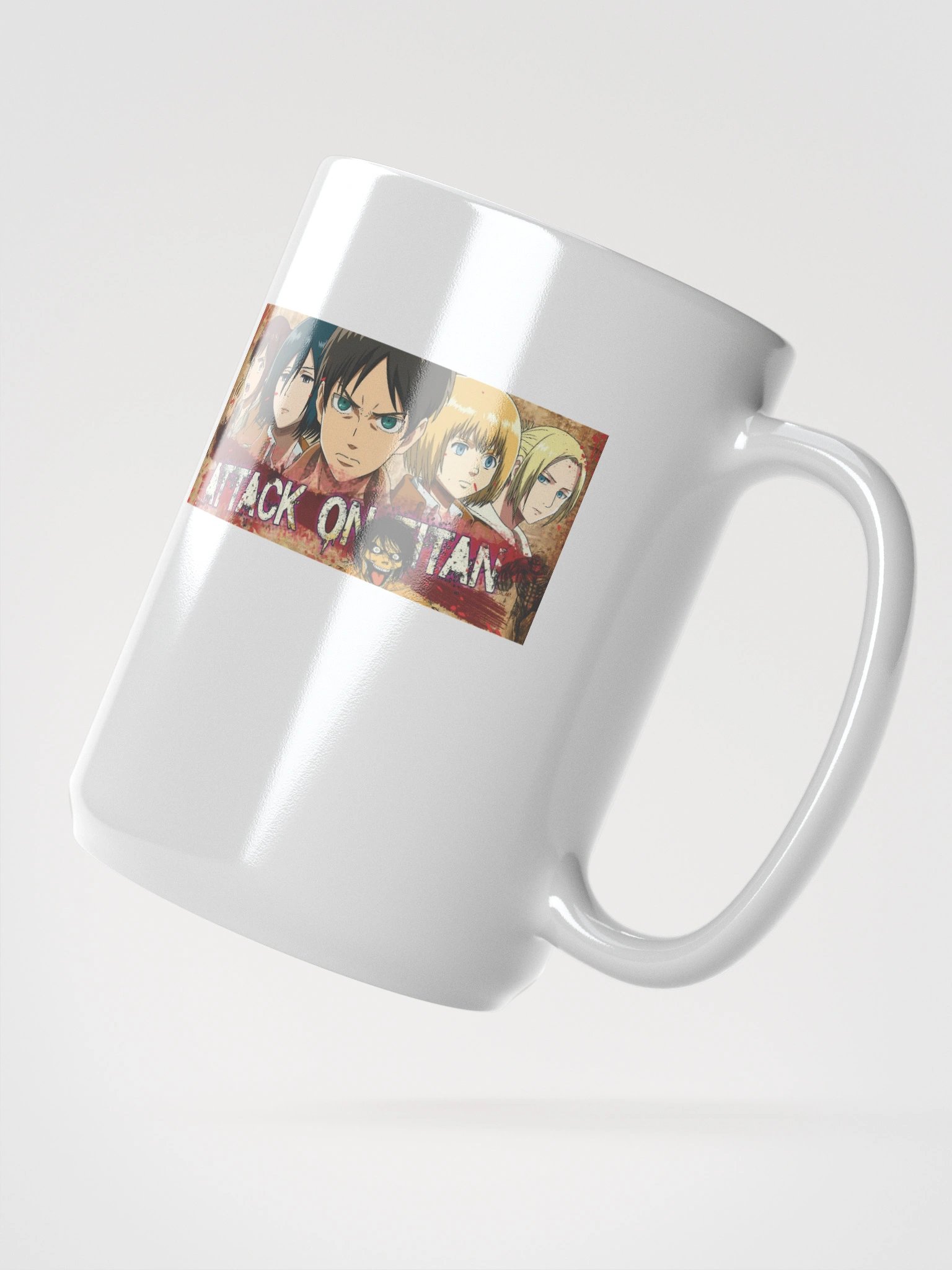 Attack on Titan Character Collage Mug product image (2)