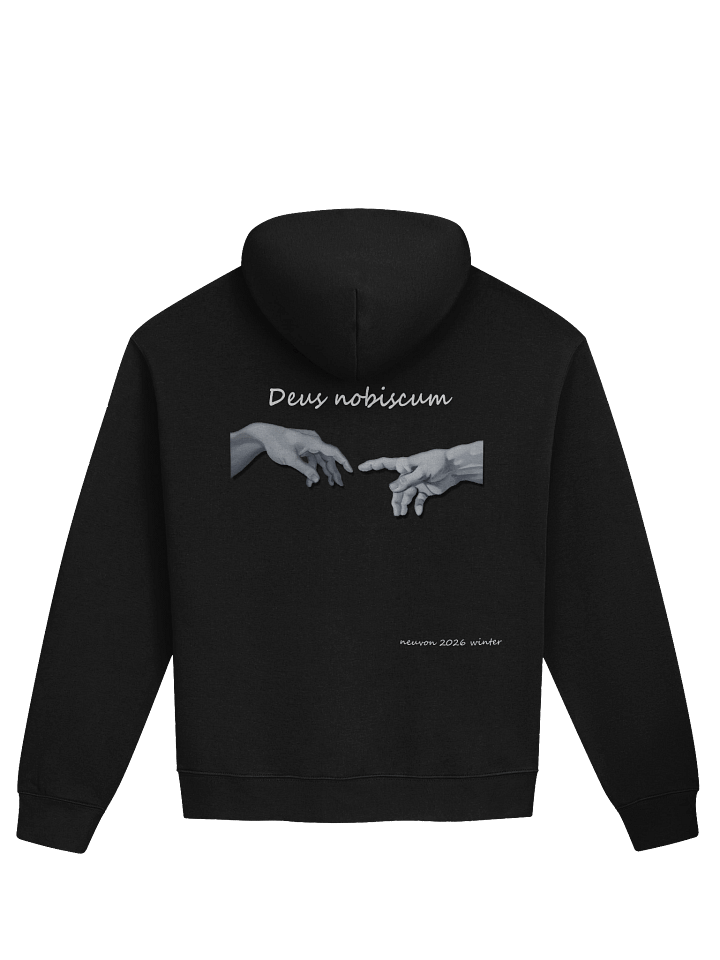 Deus Nobiscum Premium Hoodie – Winter 2026 Edition product image (2)