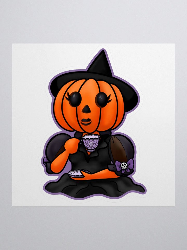 Pumpkin Witch Sticker product image (1)
