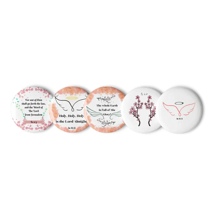 Isaiah Verses Pins product image (1)