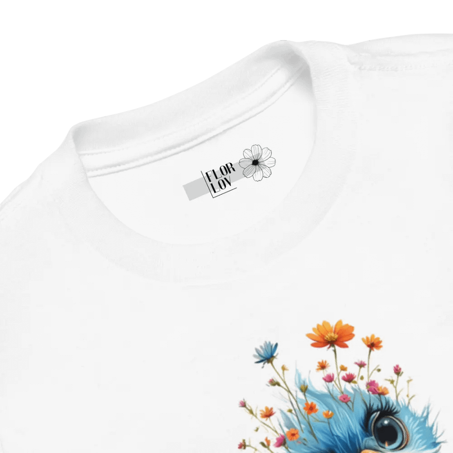 Whimsical Blue Bird Toddler T-Shirt product image (8)