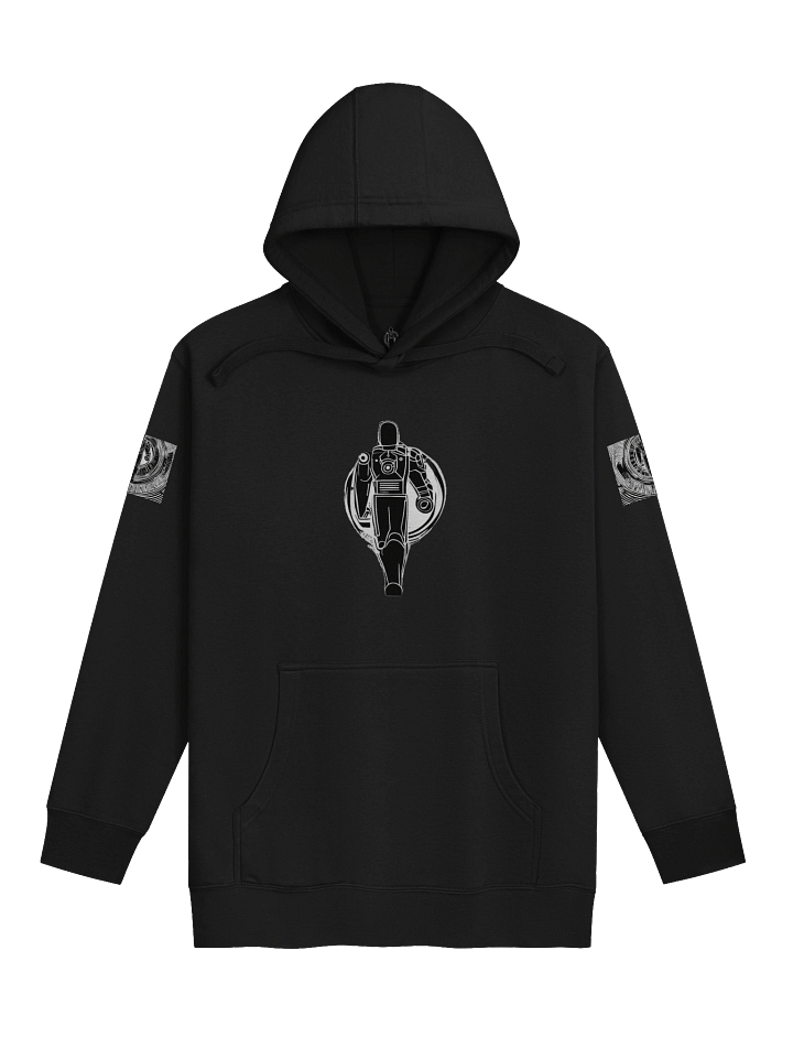 N I C O D Robot Circle Unisex Hoodie product image (1)