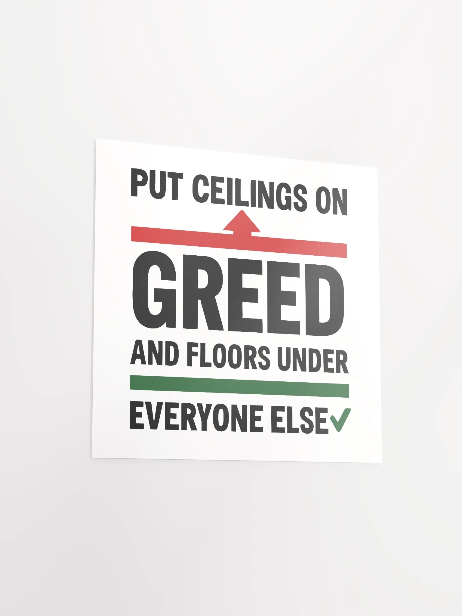 Greed Limits Poster product image (3)