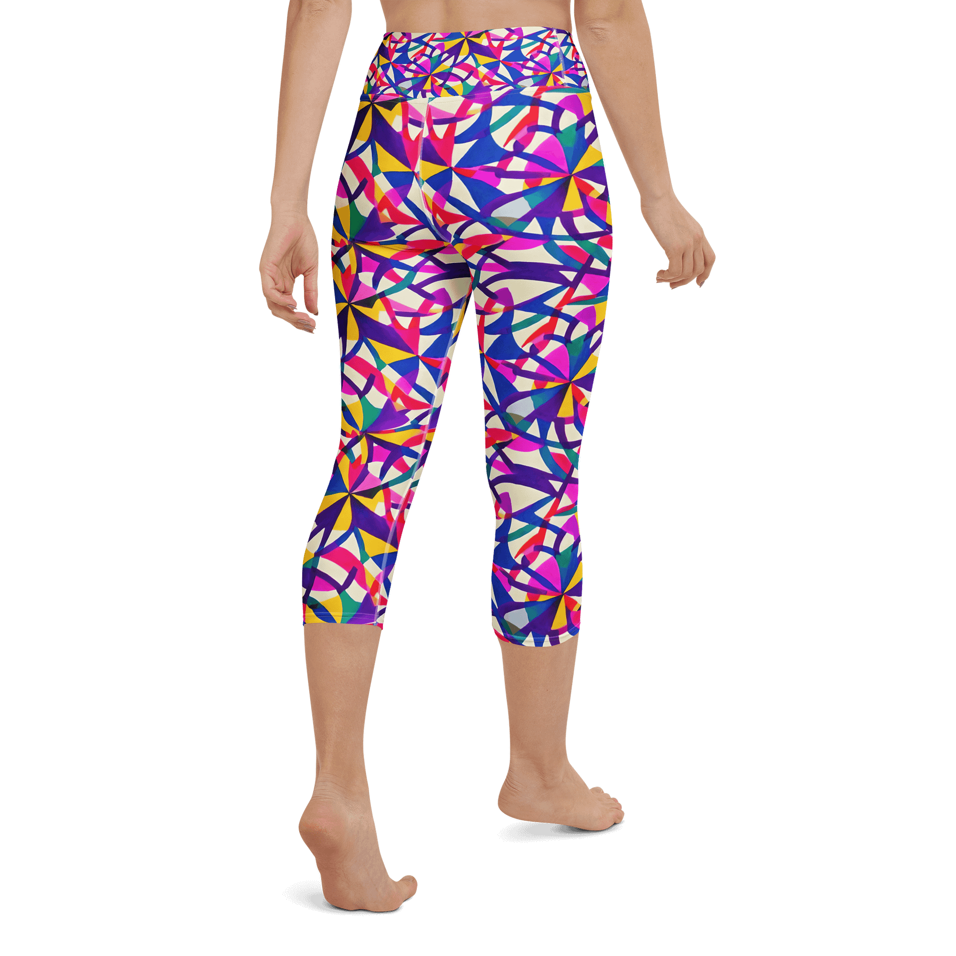 Ranbow Shapes Capri Leggings product image (3)