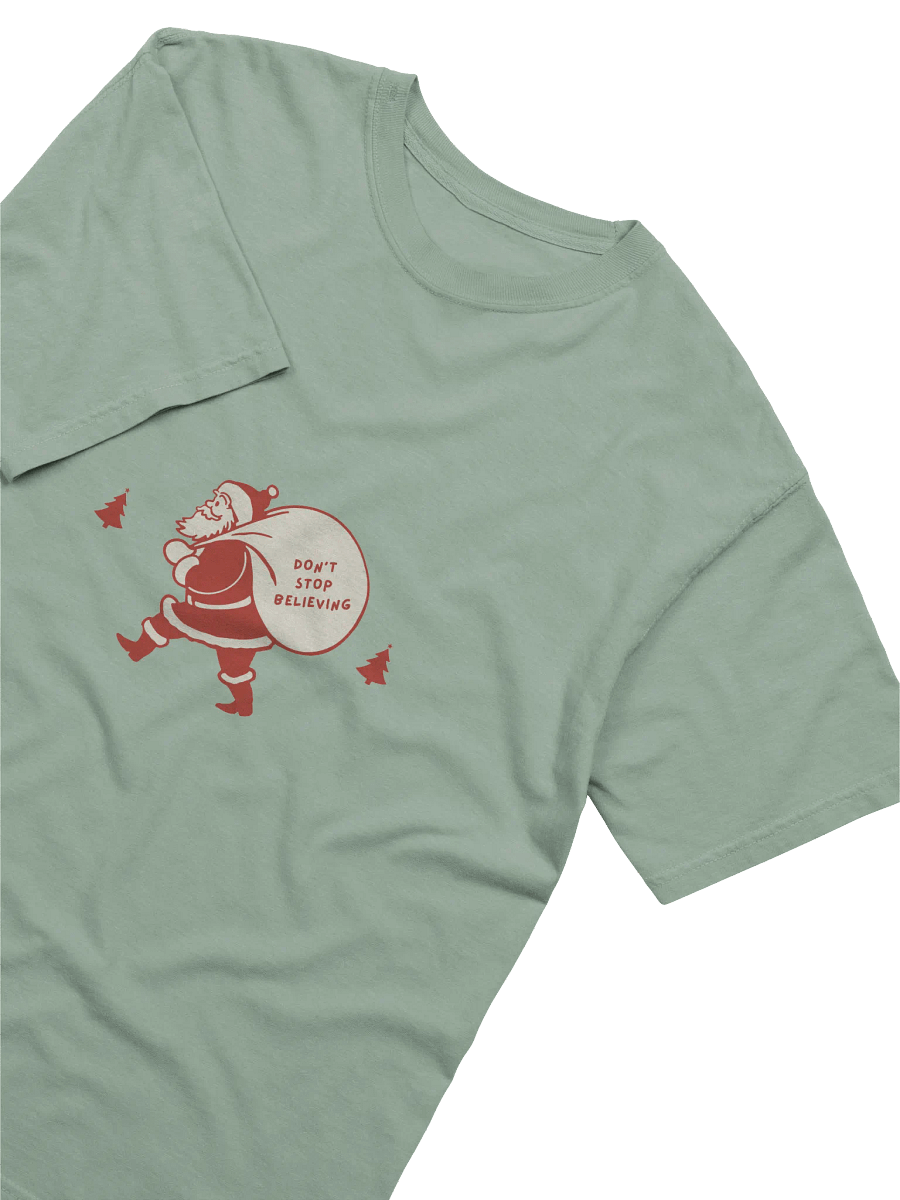 Believe in Santa Classic Vintage-Style T-Shirt product image (12)