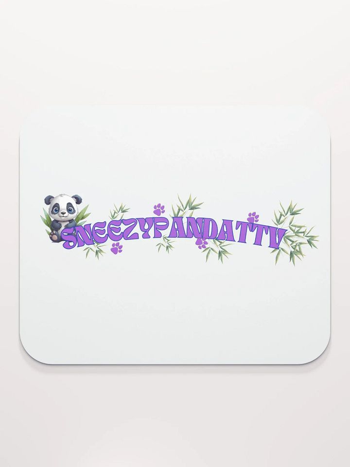 Panda Logo mouse mat product image (2)
