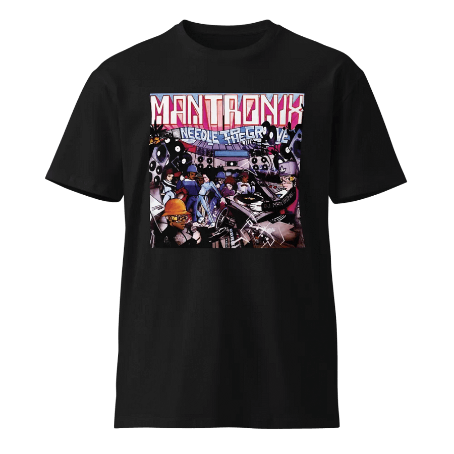 MANTRONIX : NEEDLE TO THE GROOVE TEE product image (1)