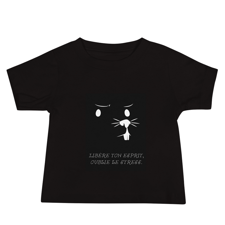 Whiskered Wisdom Baby Tee product image (2)