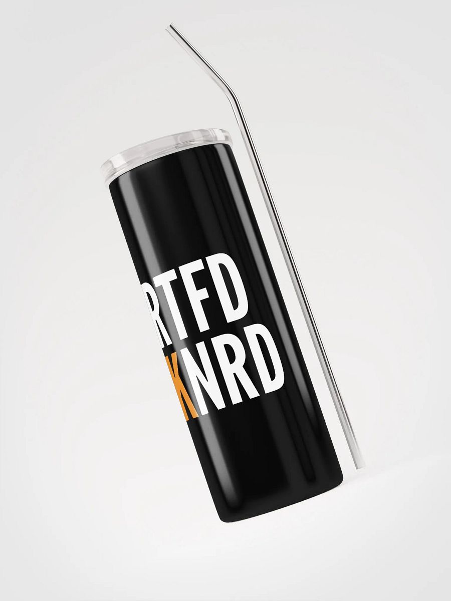 'Certified Book Nerd' Stainless Steel Tumbler product image (3)