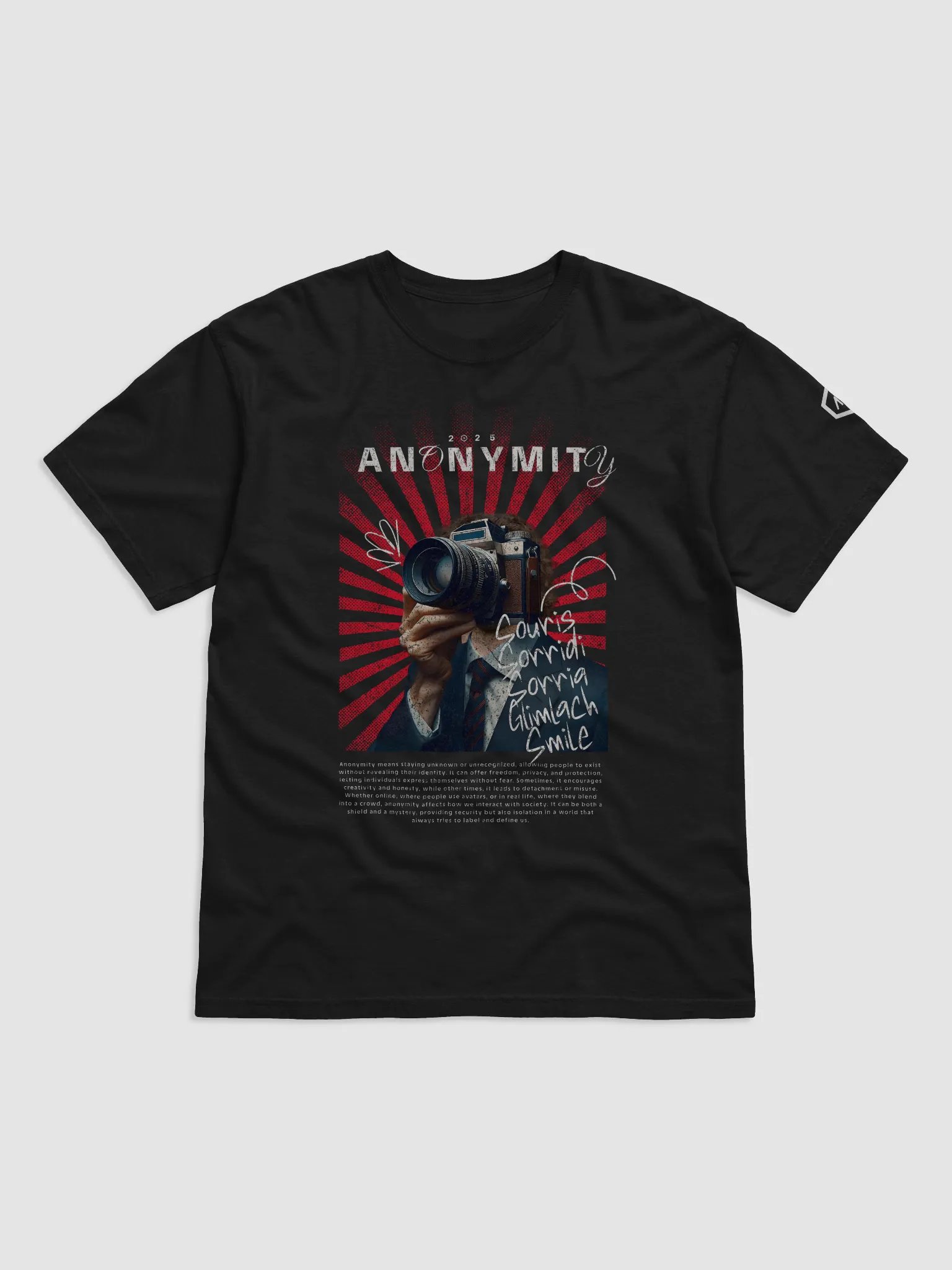 Anonymity Tshirt product image (2)