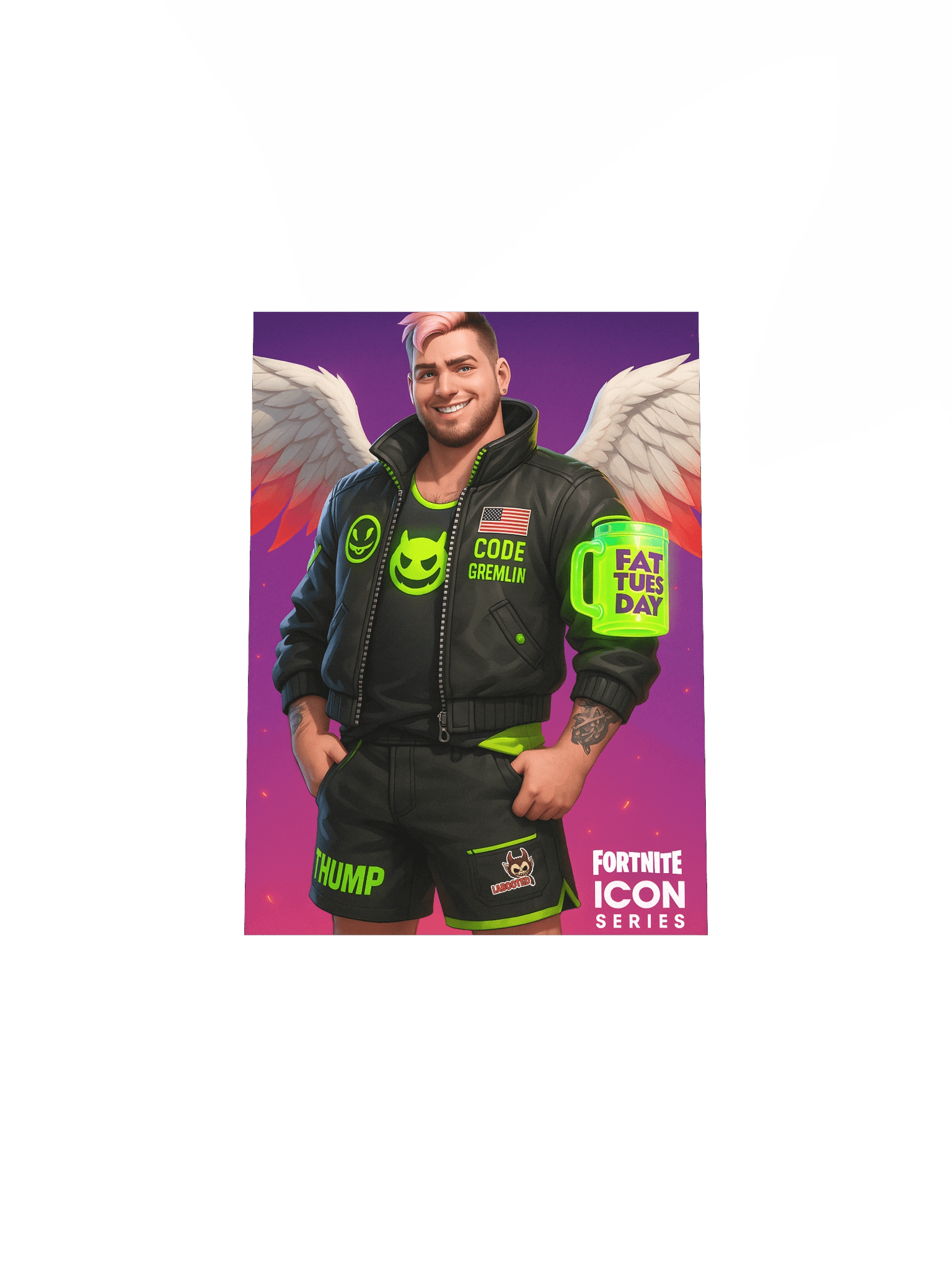 Code Gremlin THUMP ICON SKIN Poster Print product image (4)