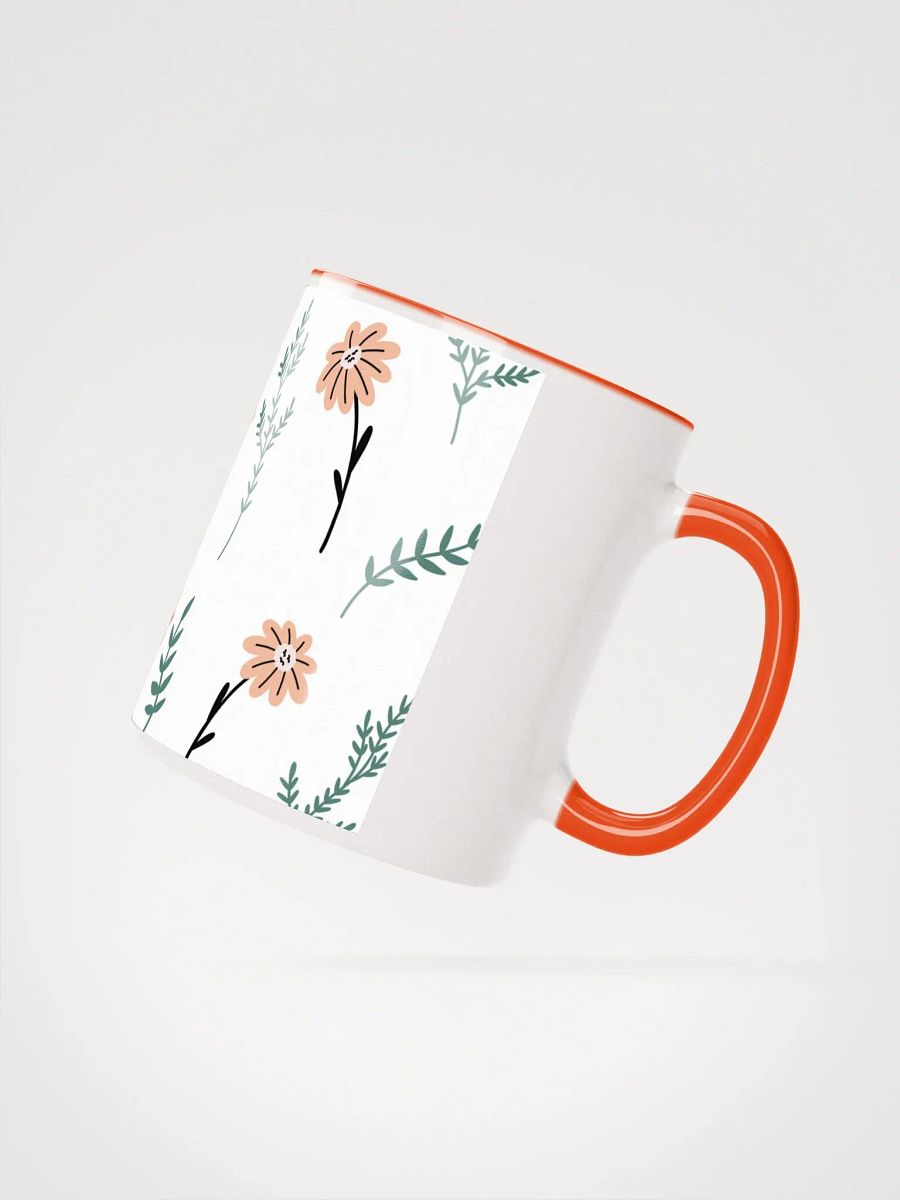 COFFEE MUG Floral Fox Folk Art| Housewarming Birthday Gifts Cute Weird Stuff Quirky Tea Ceramic product image (3)