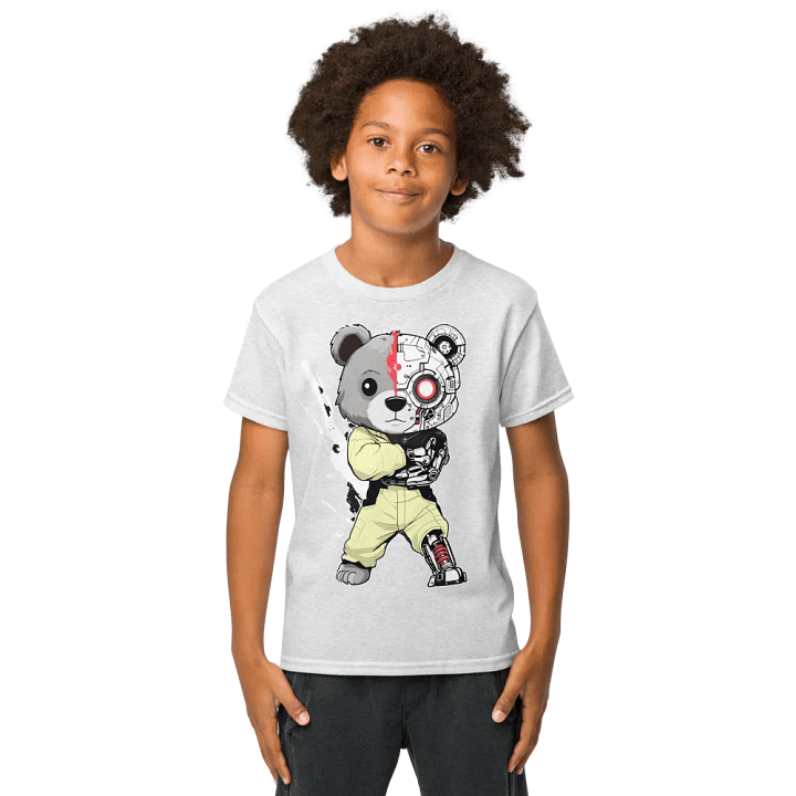 Cyborg Teddy Youth Sports Tee product image (7)
