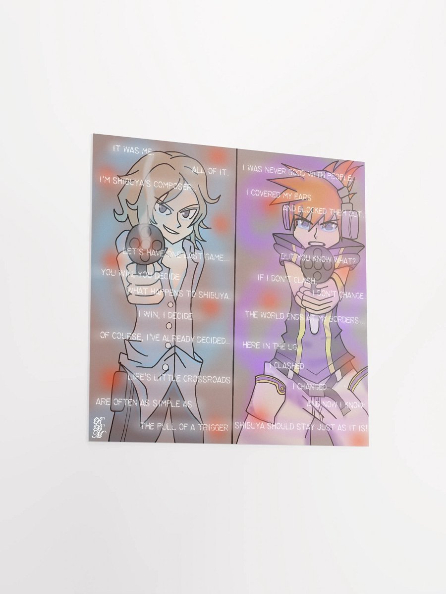 Neku and Joshua from The World Ends With You product image (11)